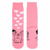 Love Is Finding You...Knitted Cotton Crew Socks